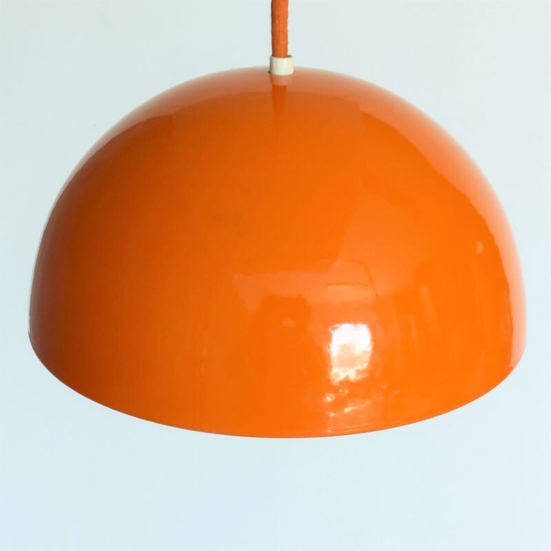 Vintage FlowerPot pendant lamp by Verner Panton for Louis Poulsen 1960