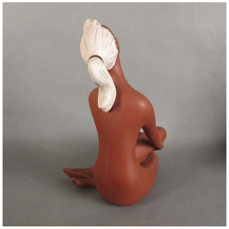 Figura in ceramica d'epoca di Cortendorf, 1950