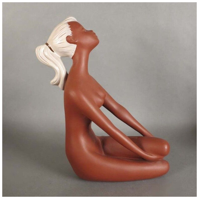 Figura in ceramica d'epoca di Cortendorf, 1950