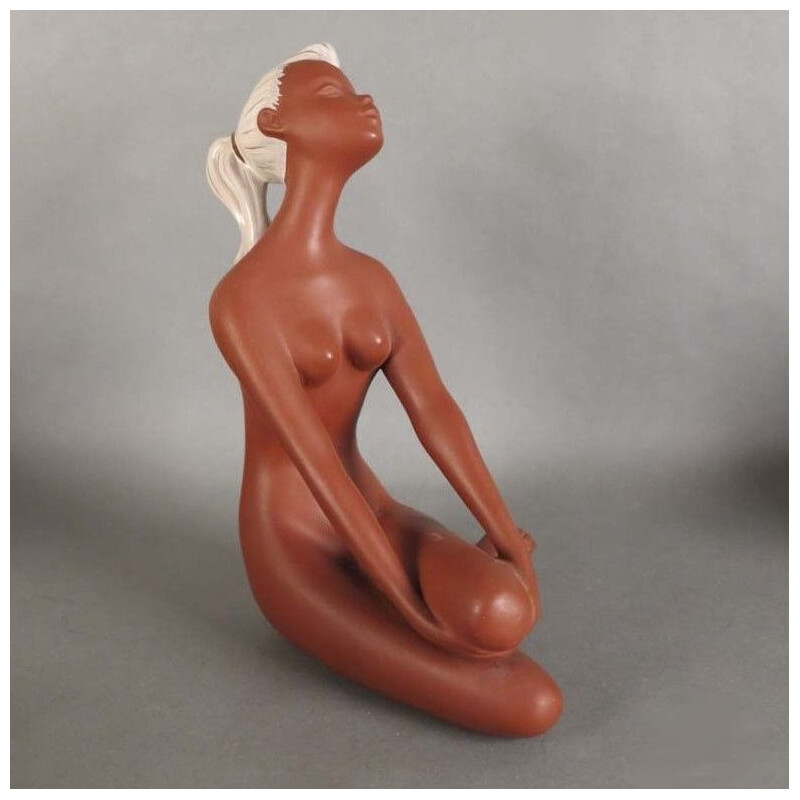Figura in ceramica d'epoca di Cortendorf, 1950