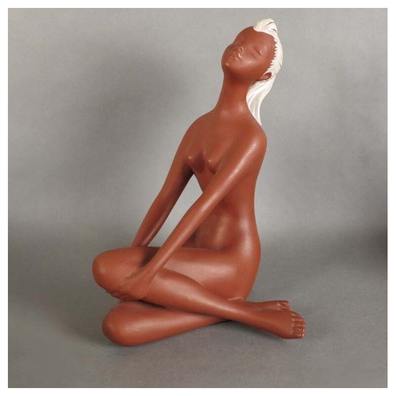 Vintage ceramic figure by Cortendorf, 1950