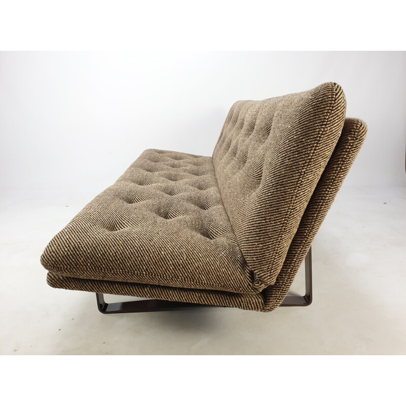 Canapé vintage 3 places par Kho Liang Ie pour Artifort 1960
