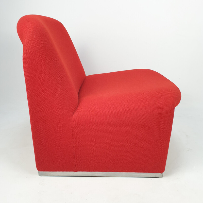 Fauteuil lounge vintage Alky de Giancarlo Piretti pour Artifort 1970