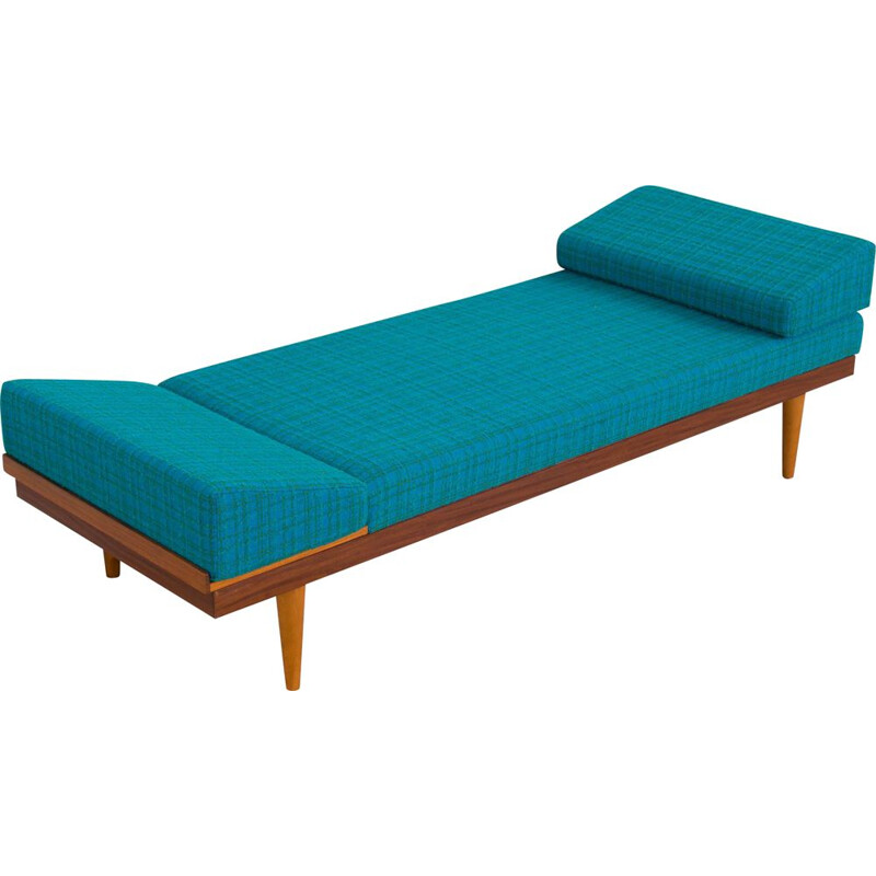 Vintage Teak Daybed Svanette with Side Table by Ingmar Relling for Swane Ekornes, 1960s