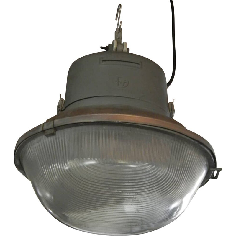 Lampada industriale d'epoca -V0209 1960