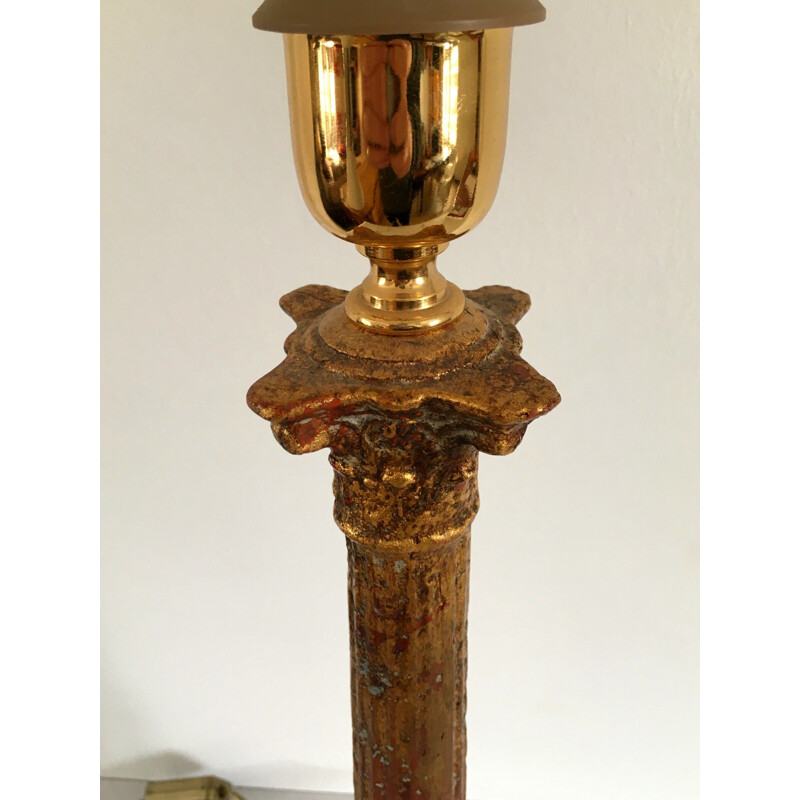 Lampe vintage en céramique de Paolo Marioni, Italie