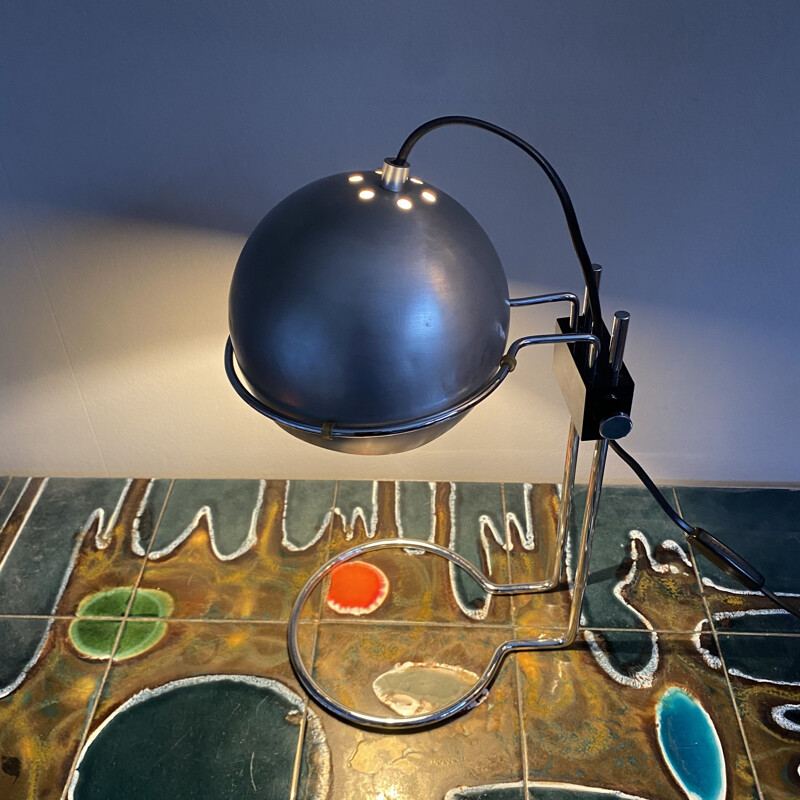 Vintage Eyeball lamp by Goffreido Reggiani 1970