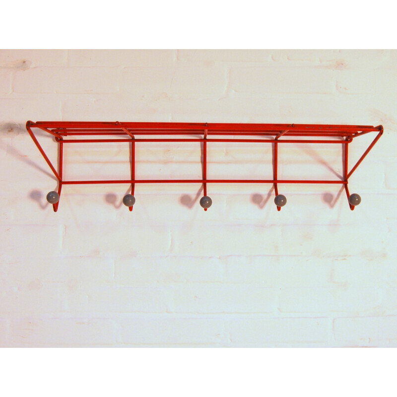 Mid century modern coat rack, Friso KRAMER - 1950s