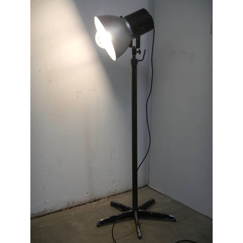 Vintage photographer floor lamp 1970