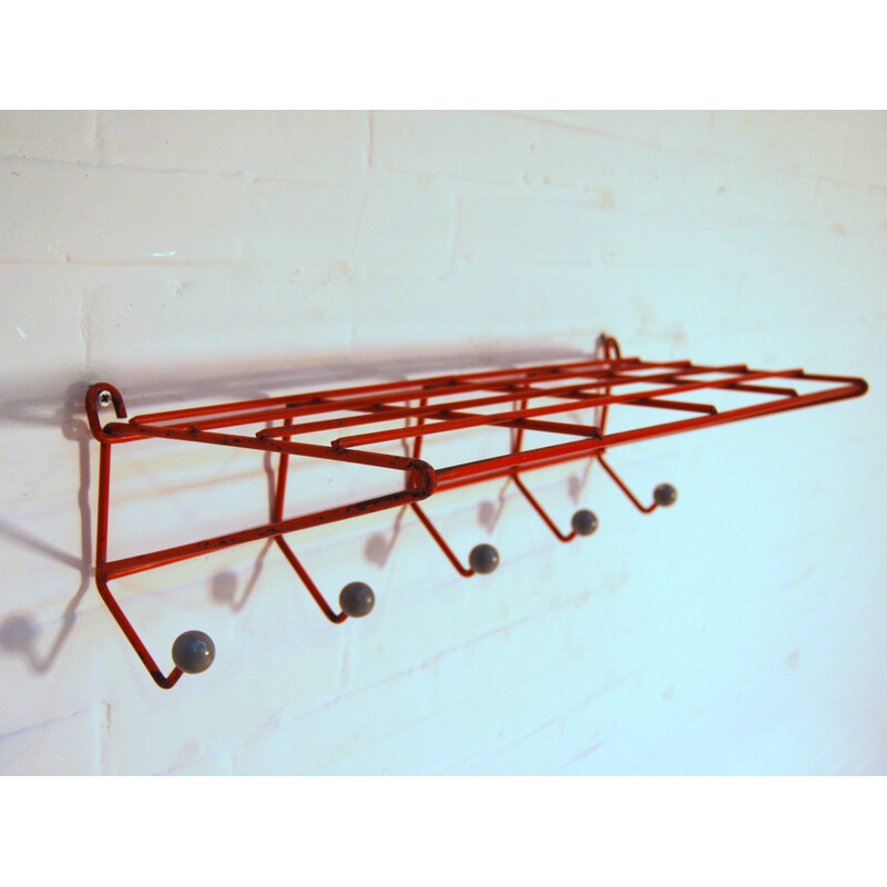 Mid century modern coat rack, Friso KRAMER - 1950s