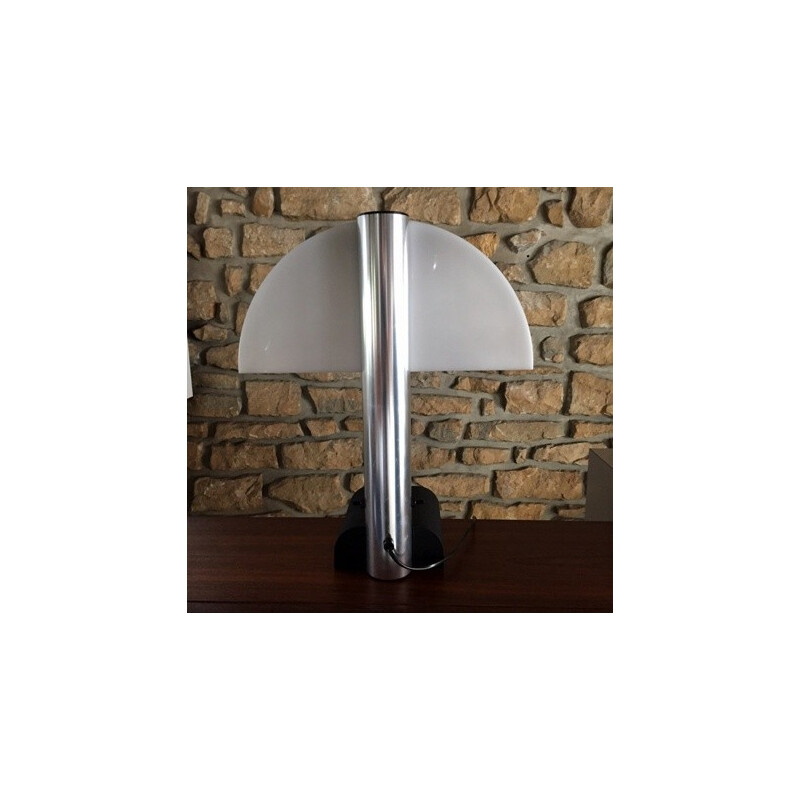 "Spicchio" table lamp in metal and plastic,  D. & C. AROLDI - 1970s