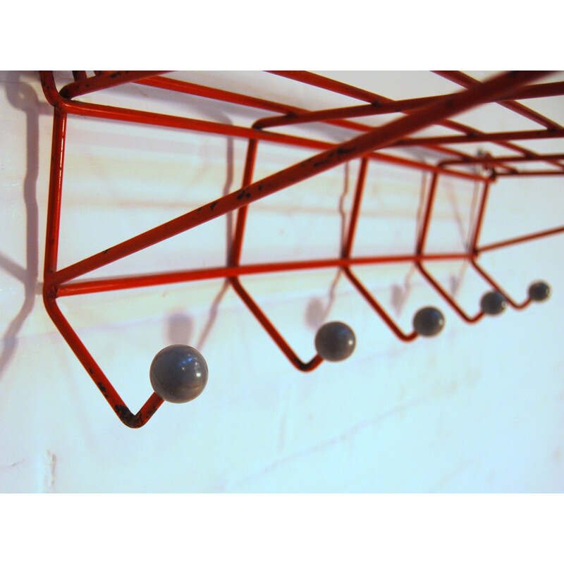 Mid century modern coat rack, Friso KRAMER - 1950s