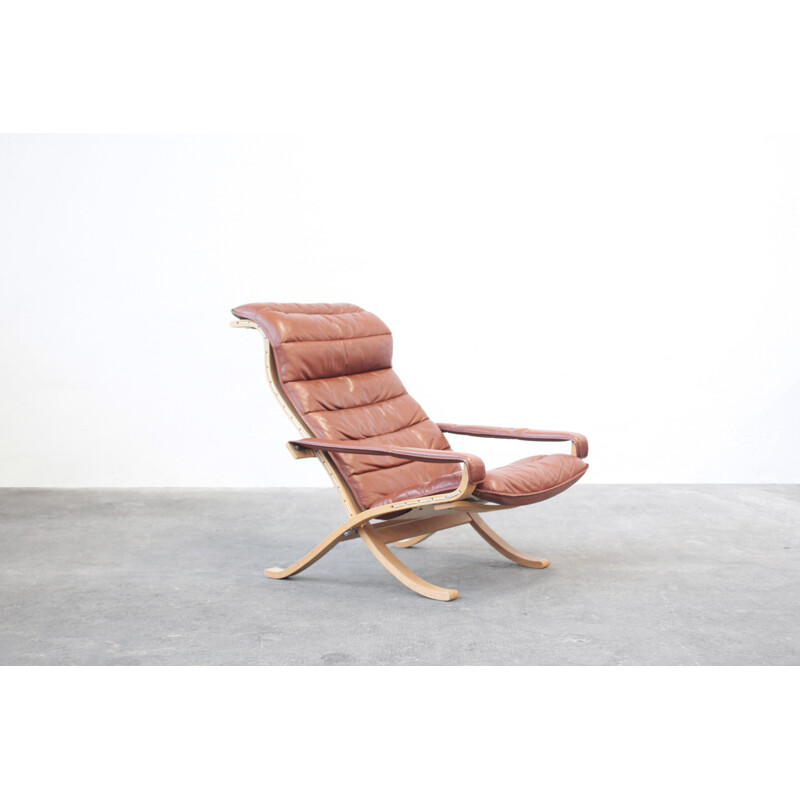 Vintage Lounge Chair by Ingmar Relling for Westnofa 1960s