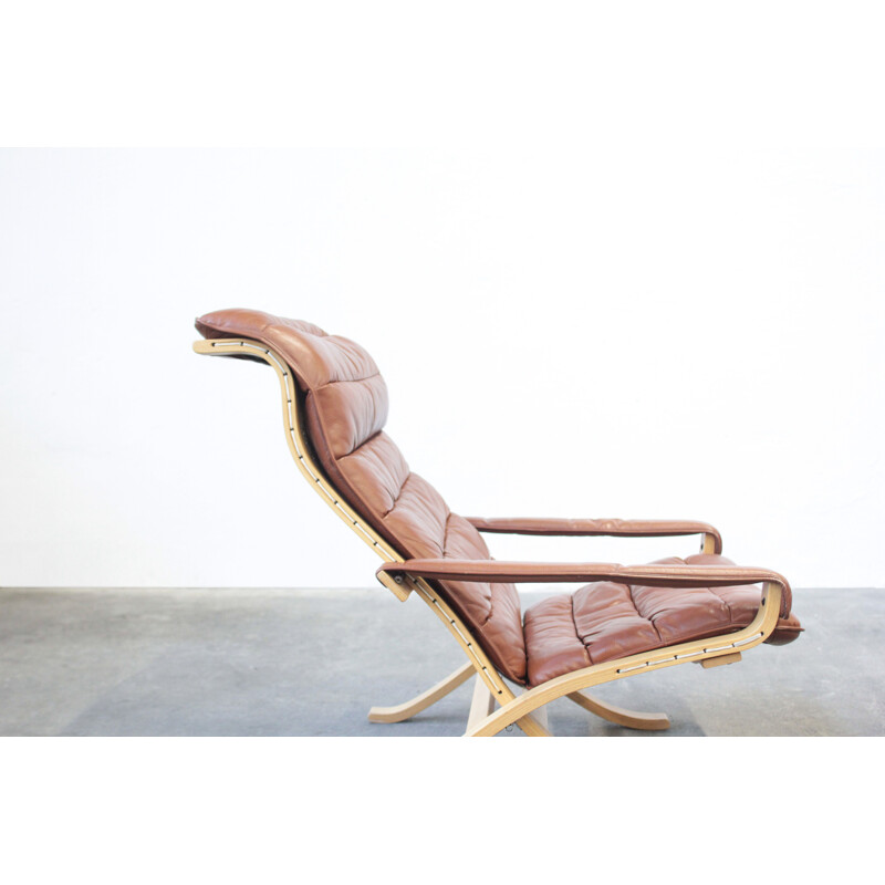 Vintage Lounge Chair by Ingmar Relling for Westnofa 1960s