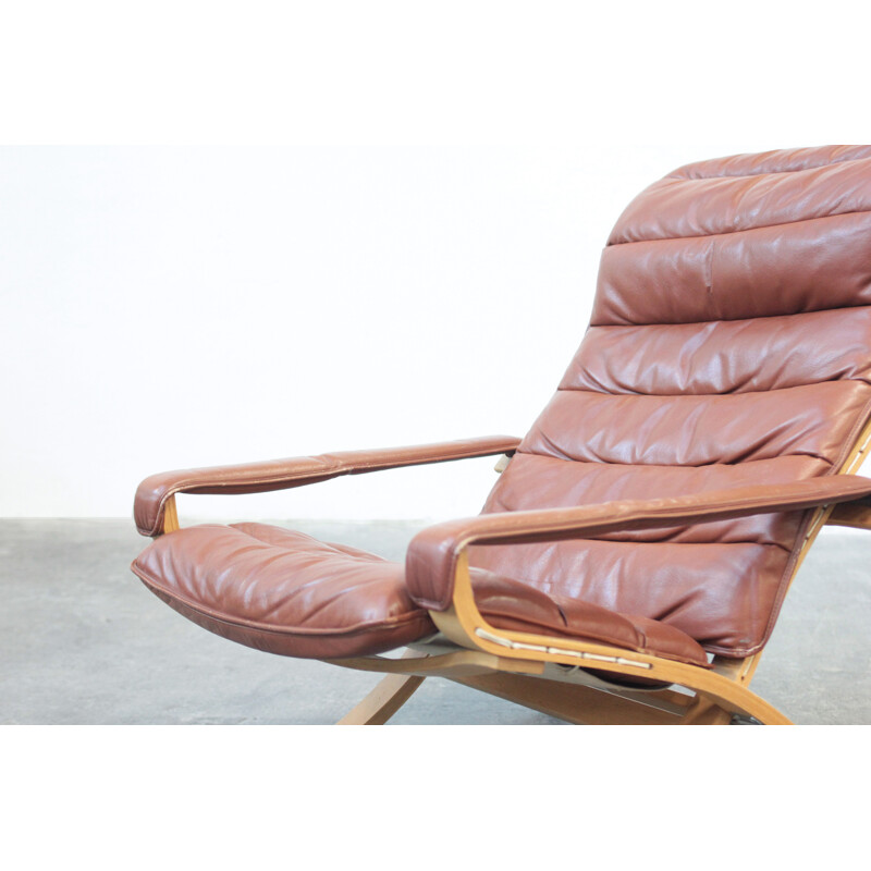 Vintage Lounge Chair by Ingmar Relling for Westnofa 1960s