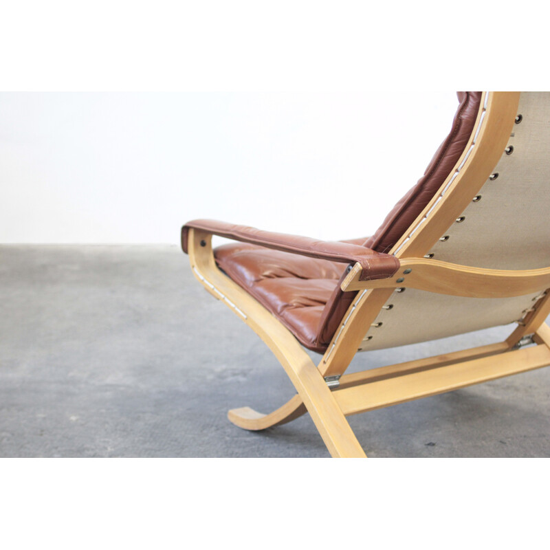 Vintage Lounge Chair by Ingmar Relling for Westnofa 1960s