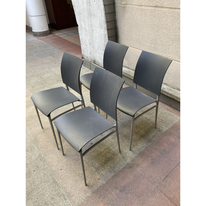 Set of 4 vintage chairs by Philippe Starck 1990