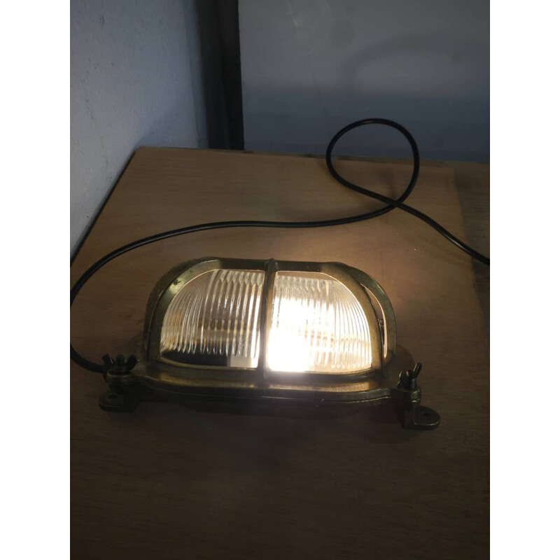 Vintage marine wandlamp