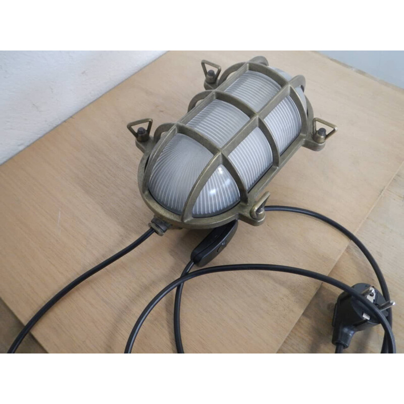 Vintage marine wandlamp