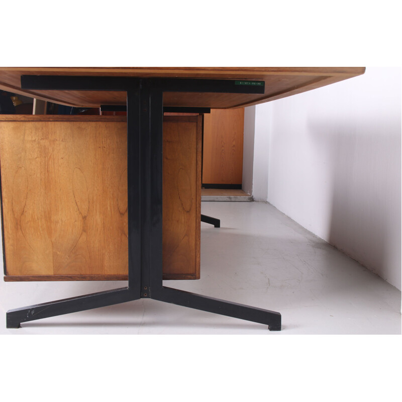 Vintage rosewood desk by Friso Kramer & Coen de Vries 1960