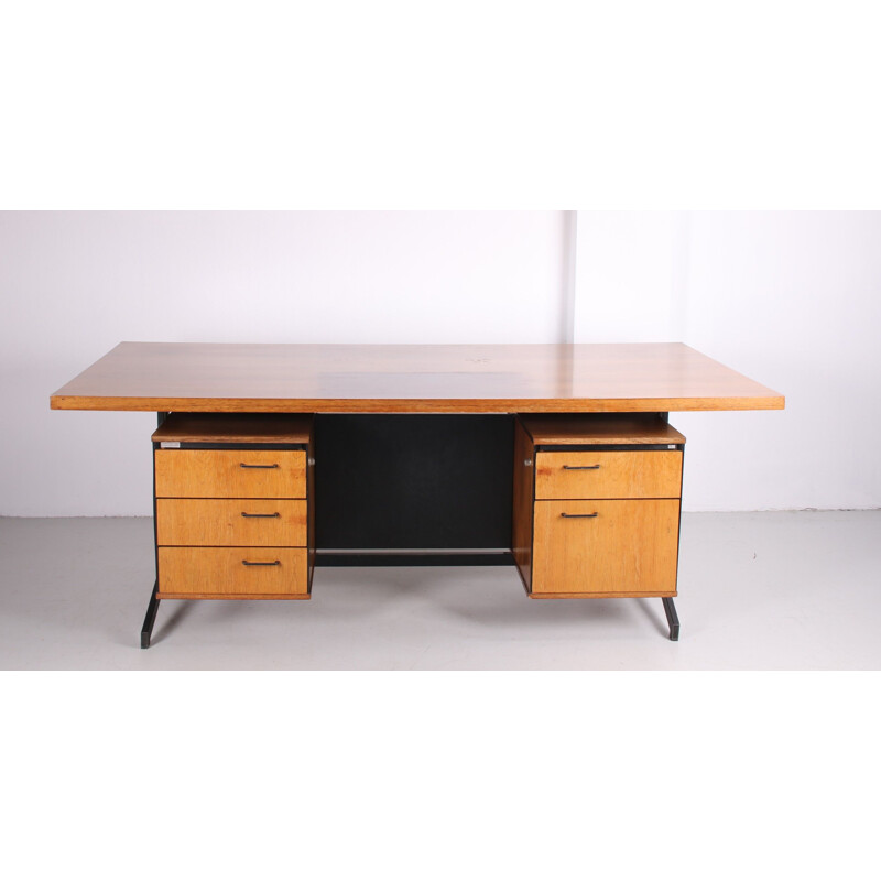 Vintage rosewood desk by Friso Kramer & Coen de Vries 1960