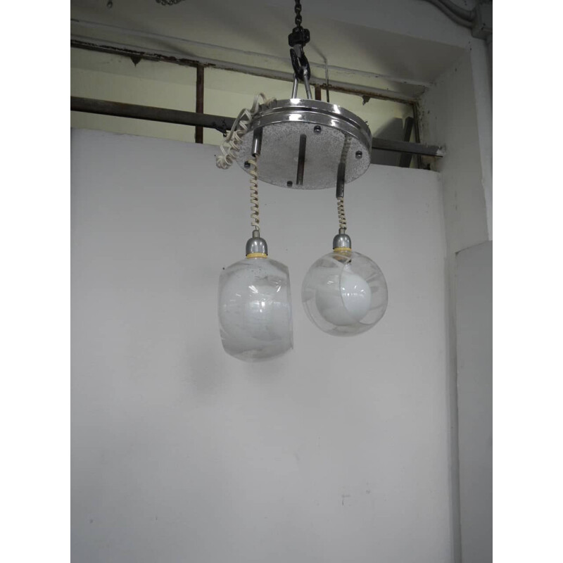 Lámpara de techo vintage de Murano - V0574E 1970