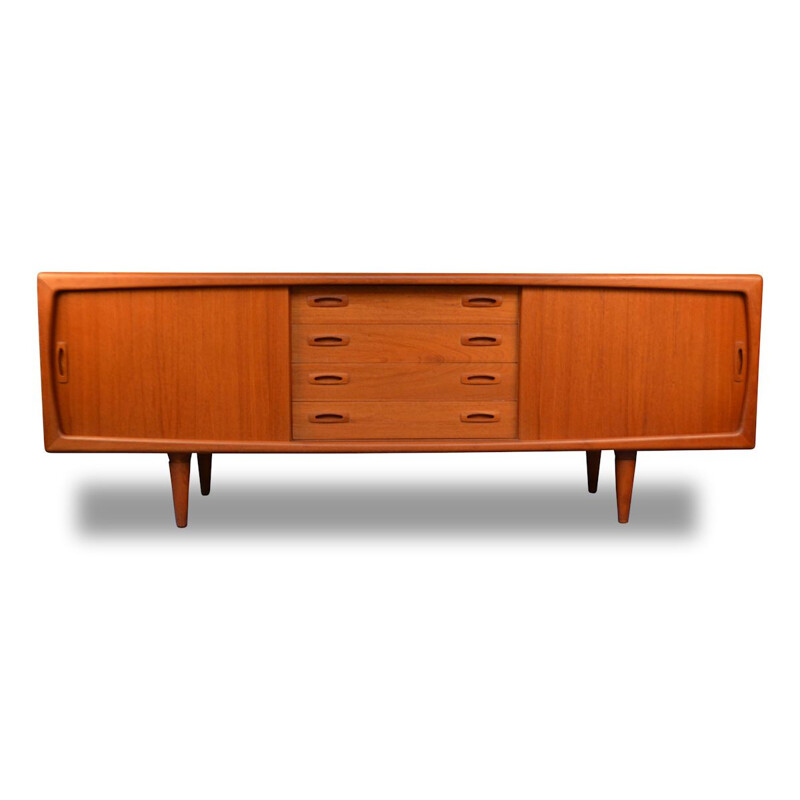 Vintage teak sideboard by H.P. Hansen, Denmark