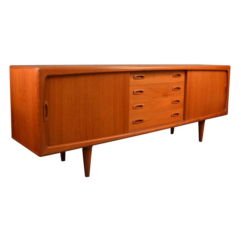 Vintage teak sideboard by H.P. Hansen, Denmark