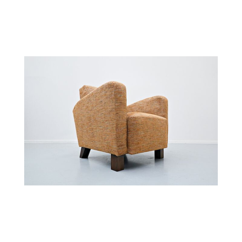 Pair of vintage armchairs model H-282 by Jindrich Halabala, Czechoslovakia 1940