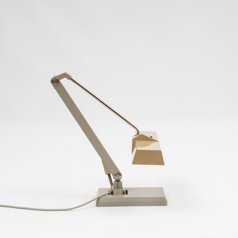 Lampe de bureau vintage industrielle de Waldmann Lichttechnik 1950