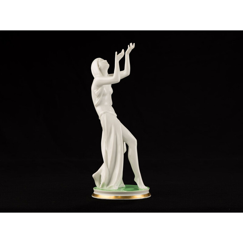 Vintage figure Dancer by Gustav Oppel for Rosenthal 1930s