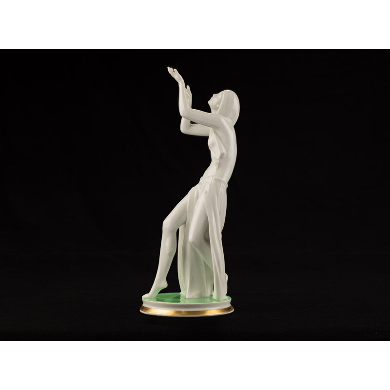 Vintage figure Dancer by Gustav Oppel for Rosenthal 1930s