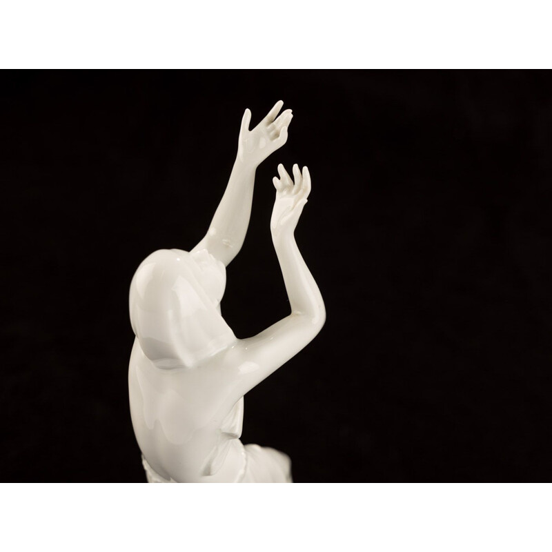 Figure danceur vintage de Gustav Oppel pour Rosenthal 1930