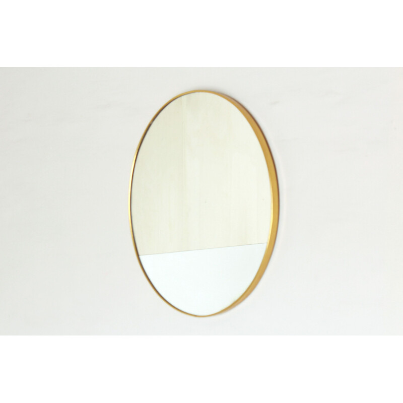 Vintage round mirror 1960s