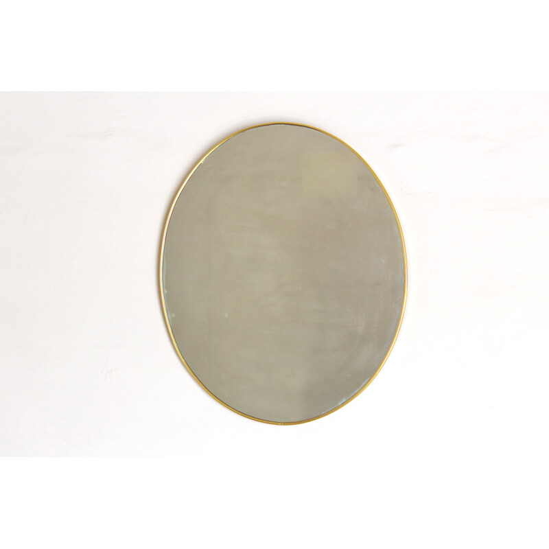 Miroir vintage rond 1960