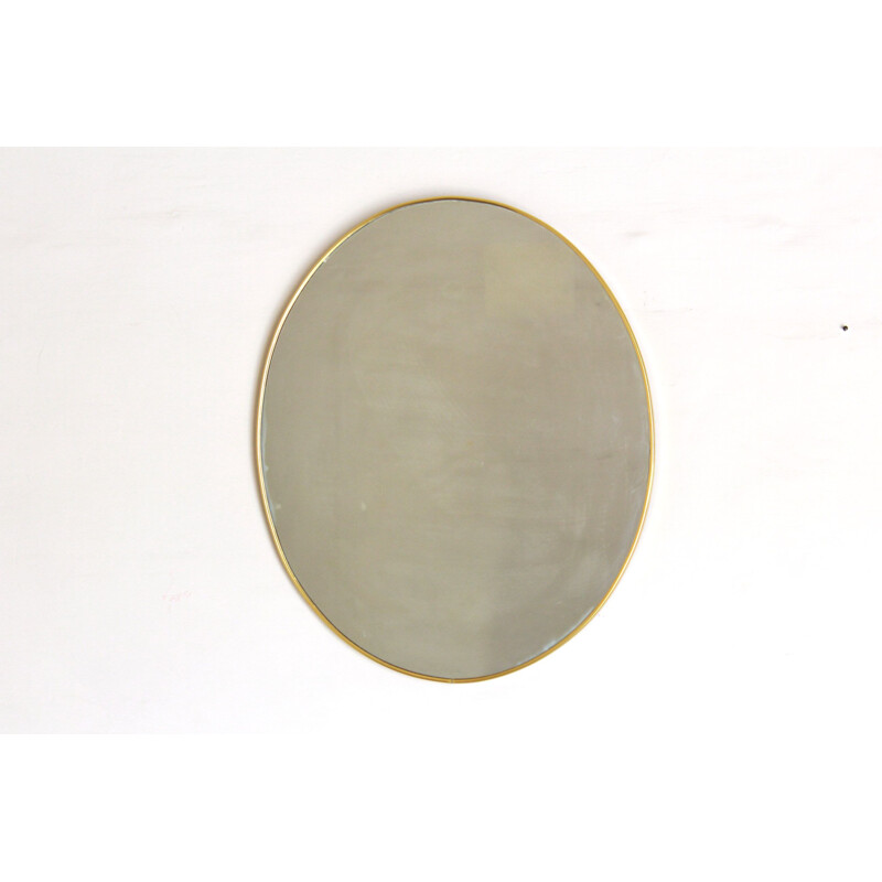 Vintage round mirror 1960s