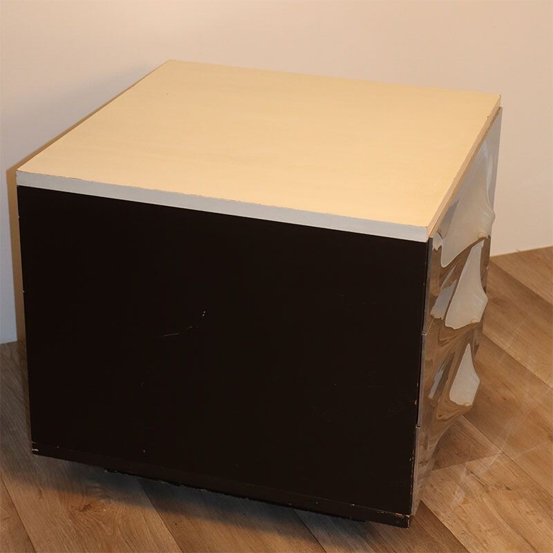 Vintage bedside table by Raymond Loewy for Doubinsky Frères 1970s