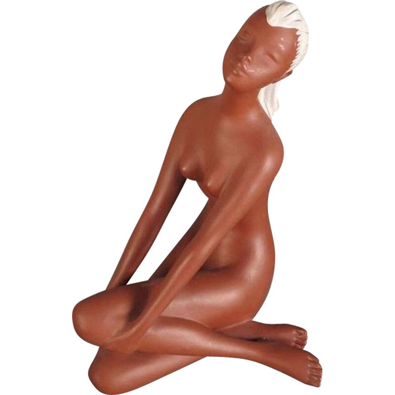 Vintage ceramic figure by Cortendorf, 1950