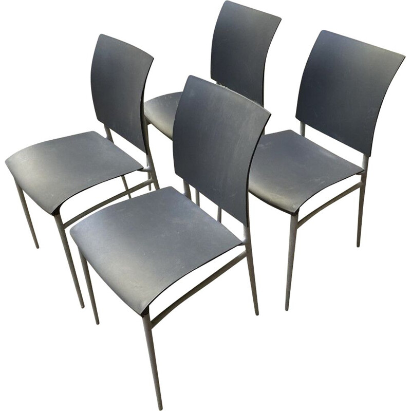 Set of 4 vintage chairs by Philippe Starck 1990