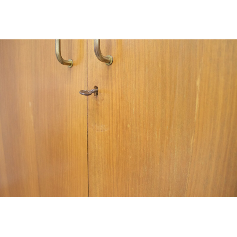 Vintage Teak Wardrobe, UK 1960s