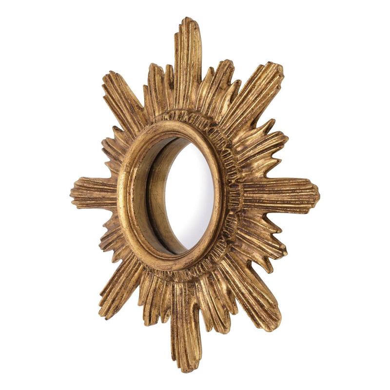 Vintage witch's eye sun mirror