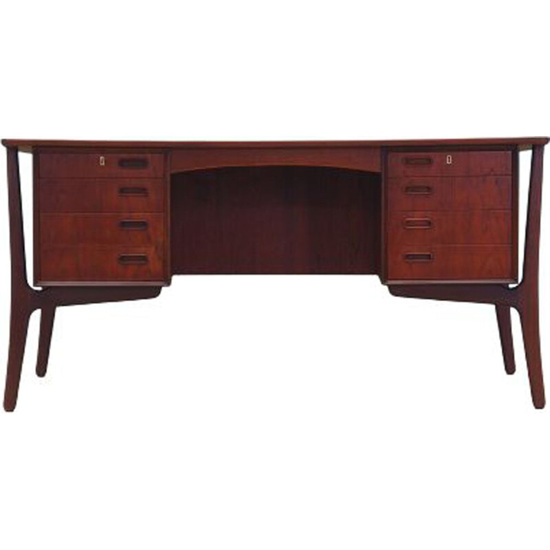 Vintage teak desk Svend Age Madsen, Denmark 1960