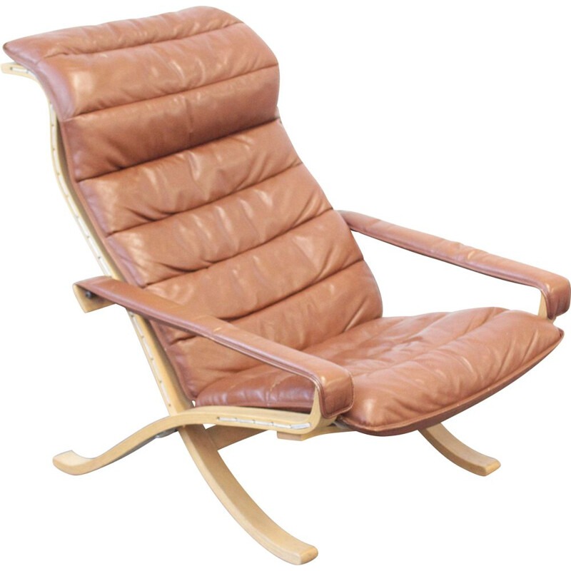 Vintage Lounge Chair by Ingmar Relling for Westnofa 1960s