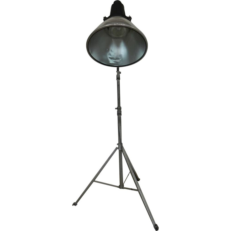 Vintage industrial floor lamp 1970