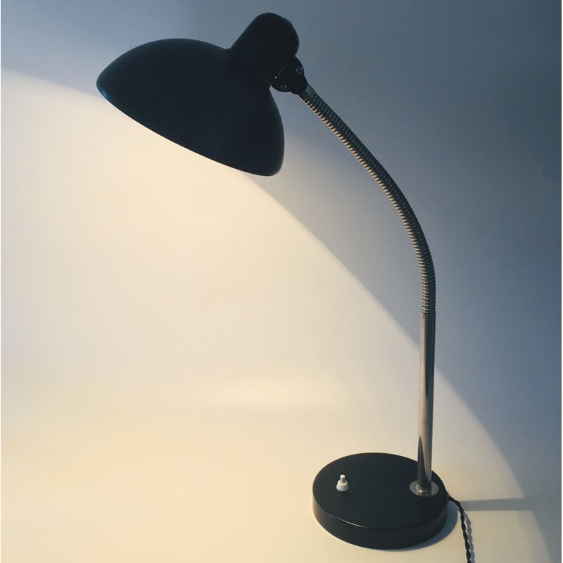 Vintage Bauhaus Table Lamp by Christian Dell for Kaiser Idell Kaiser Leuchten 1930s