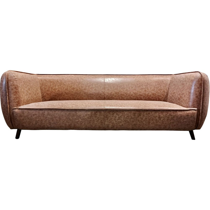 Vintage 4-seater sofa, Scandinavian