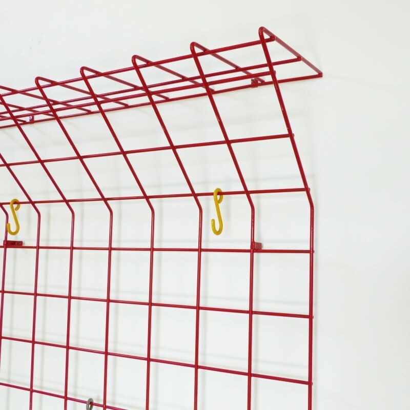 Vintage Wire Coat Rack by Karl Fichtel for Drahtwerke Erlau 1950s