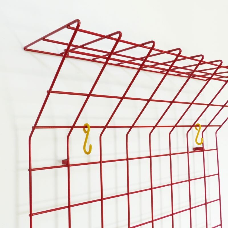 Vintage Wire Coat Rack by Karl Fichtel for Drahtwerke Erlau 1950s