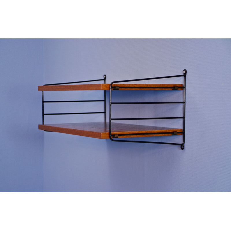 Vintage wall unit by Nisse Strinning for String, Swedish 1960s