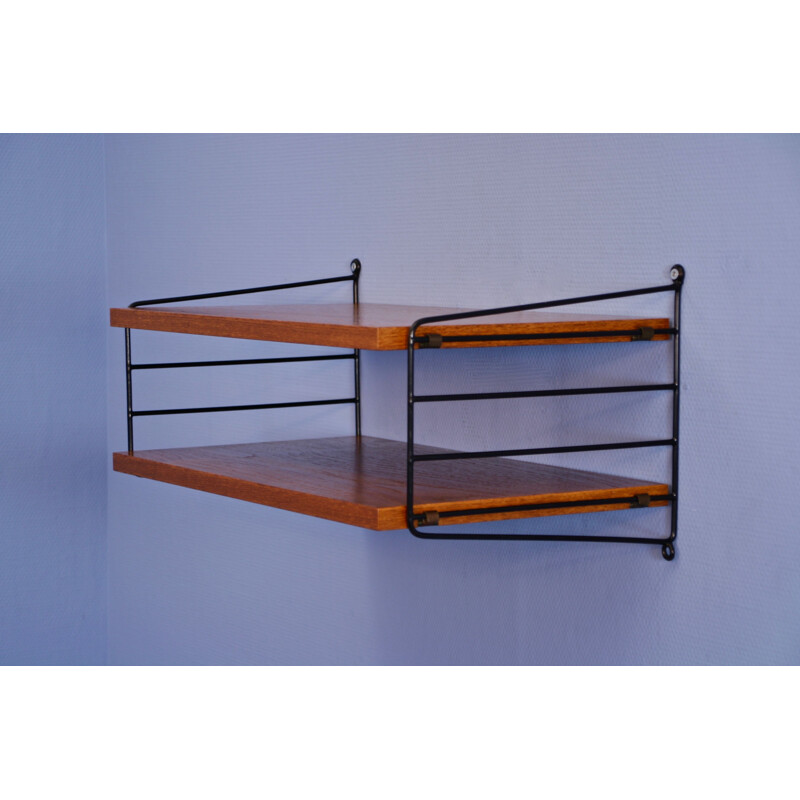 Vintage wall unit by Nisse Strinning for String, Swedish 1960s